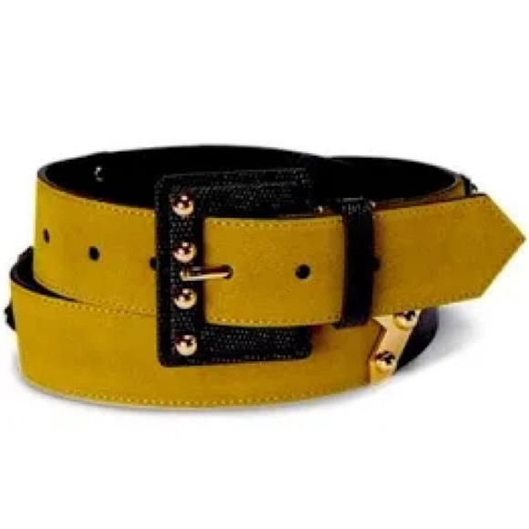CAbi Accessories - Cabi Ornament Belt Item No. 4593, Black yellow Combo, Size: M